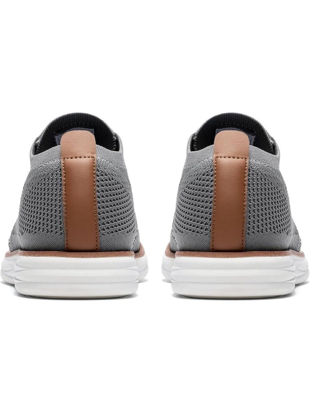 Bruno Marc Men's Dark Grey Ethylene Vinyl Acetate Lace up Lightweight Sneakers - Picture 5 of 7